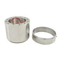 6 Bolt Steering Wheel Adaptor Polished Aluminium