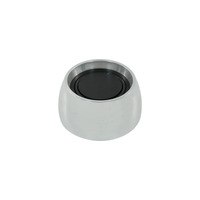 Polished Aluminium Horn Button suits 3 Bolt Steering Wheels