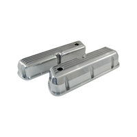 Cal Custom Tall Aluminum Finned Valve Covers 260 289 302 351w