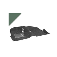 1965 - 1968 Mustang Coupe Molded Carpet Kit (Ivy Gold)
