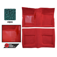 1965 - 1968 Mustang Convertible Molded Carpet Kit (Aqua)