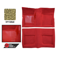 1965 - 1968 Mustang Convertible Molded Carpet Kit (Ivy Gold)