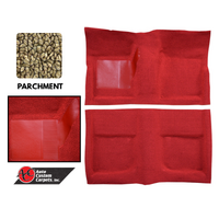 1965 - 1968 Mustang Convertible Molded Carpet Kit (Parchment)