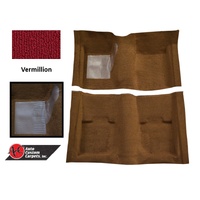 1969 - 1970 Mustang Convertible Molded Carpet Kit (Vermillion)