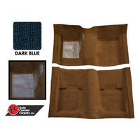 1969 - 1970 Mustang Fastback Molded Carpet Kit (Dark Blue)