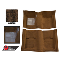 1969 - 1970 Mustang Fastback Molded Carpet Kit (Ginger)