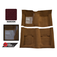 1969 - 1970 Mustang Fastback Molded Carpet Kit (Maroon)