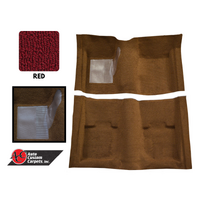 1969 - 1970 Mustang Fastback Molded Carpet Kit (Red)