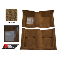 1969 - 1970 Mustang Fastback Molded Carpet Kit (Saddle)