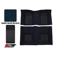 1969 Mustang Mach 1 Mustang Carpet Kit (Dark Blue with Black Inserts)