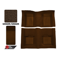 1969 Mustang Mach 1 Mustang Carpet Kit (Ginger with Ginger Inserts)
