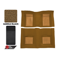 1969 Mustang Mach 1 Mustang Carpet Kit (Saddle with Black Inserts)
