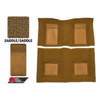 1969 Mustang Mach 1 Mustang Carpet Kit (Saddle with Saddle Inserts)