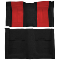 1970 Mustang Mach 1 Carpet Kit (Red with Red Inserts)