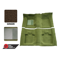 1971 - 1973 Cougar Convertible Molded Carpet Kit (Ginger)