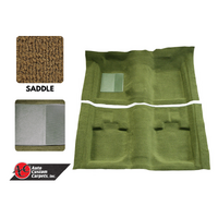 1971 - 1973 Cougar Convertible Molded Carpet Kit (Saddle)