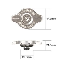 Chrome TRIDON Radiator Cap - Suits some Toyota Honda Suzuki Mitsubishi