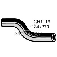 Radiator Hose - Upper (Nissan 200B 810 2.0L I4)