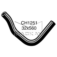 Radiator Hose - Upper (Kingswood WB 3.3L I6) 470mm