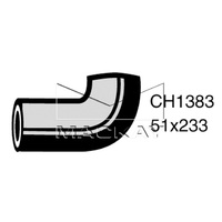 Radiator Hose - Bottom Radiator to Pipe (Bedford B 500 c.i.d. Diesel)