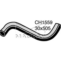 Radiator Hose - Upper (Mercedez Benz 240D 300D W123