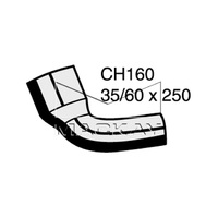 Top Radiator Hose (Velox 18 H.P 6 CYL)