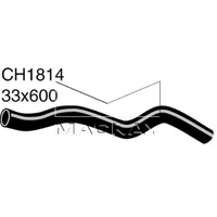 Radiator Hose - Lower (Galant HJ - 2.0L V6 Manual)