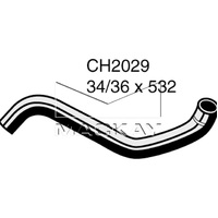 Radiator Hose - Upper (Nissan Sunny B13 1.7L I4)