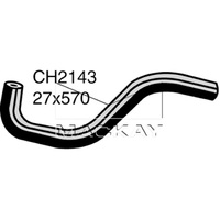 Radiator Hose - Upper (Prelude AB 1.8L I4)