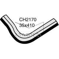 Radiator Hose - Upper (Mazda 929 HD 3.0L V6)