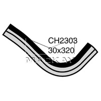 Radiator Hose - Upper (Toyota SPRINTER AE86R 1.6L I4)