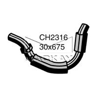 Radiator Hose - Bottom With P/S