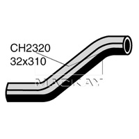 Radiator Hose - Upper (Golf MK1 1.5L I4)