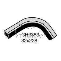 Top Radiator Hose - Rear (SAAB 900 2.0L SOHC 1 Less A/C)