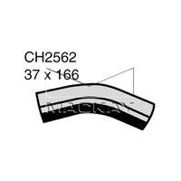 Radiator Hose - Lower (Landcruiser FJ80R 4.0L I6)