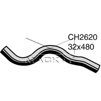 Radiator Hose - Lower (Nubira J100/J150 2.0L I4 Auto)
