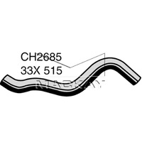 Radiator Hose - Lower (Lancer CC 1.6L I4 Auto)