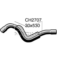 Radiator Hose - Upper (Peugeot 405 D60 1.9L I4)
