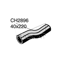 Heater Hose - Valve to Heater (Jaguar XJ6 III) 40mm x 220mm