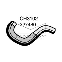 Radiator Hose - Lower (Triton MK 2.4L I4)