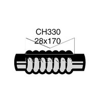Radiator Hose - Upper (MG MGB GT 1.8L I4)