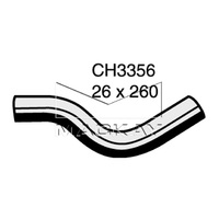 Radiator Hose - Upper (Honda Logo GA 1.3L I4)