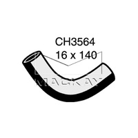 Heater Hose (Cressida MX83R 3.0L I6)