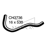 Heater Hose (Civic EG 1.5L I4) 16mm x 530mm
