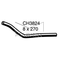 Throttle Body Coolant Hose (Maxima J31 3.5L V6)