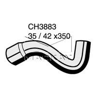 Radiator Hose - Lower (SAAB 9-5 2.3L I4 Turbo)