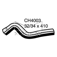 Top Radiator Hose (Opel Corsa B 1.5L (4EC1)/1.7L (4EE1) I4 Turbo Diesel)