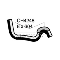 Heater Hose - Fire Wall to Heater Pump (Jaguar XJ6/XJ6L 4.2L)