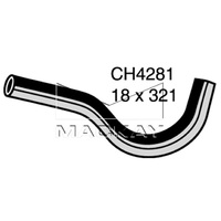 Top Radiator Hose (MG Midget 1500 USA Models 1493cc Triumph I4)