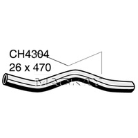 Radiator Hose - Lower (Civic ES 1.7L I4 Auto)